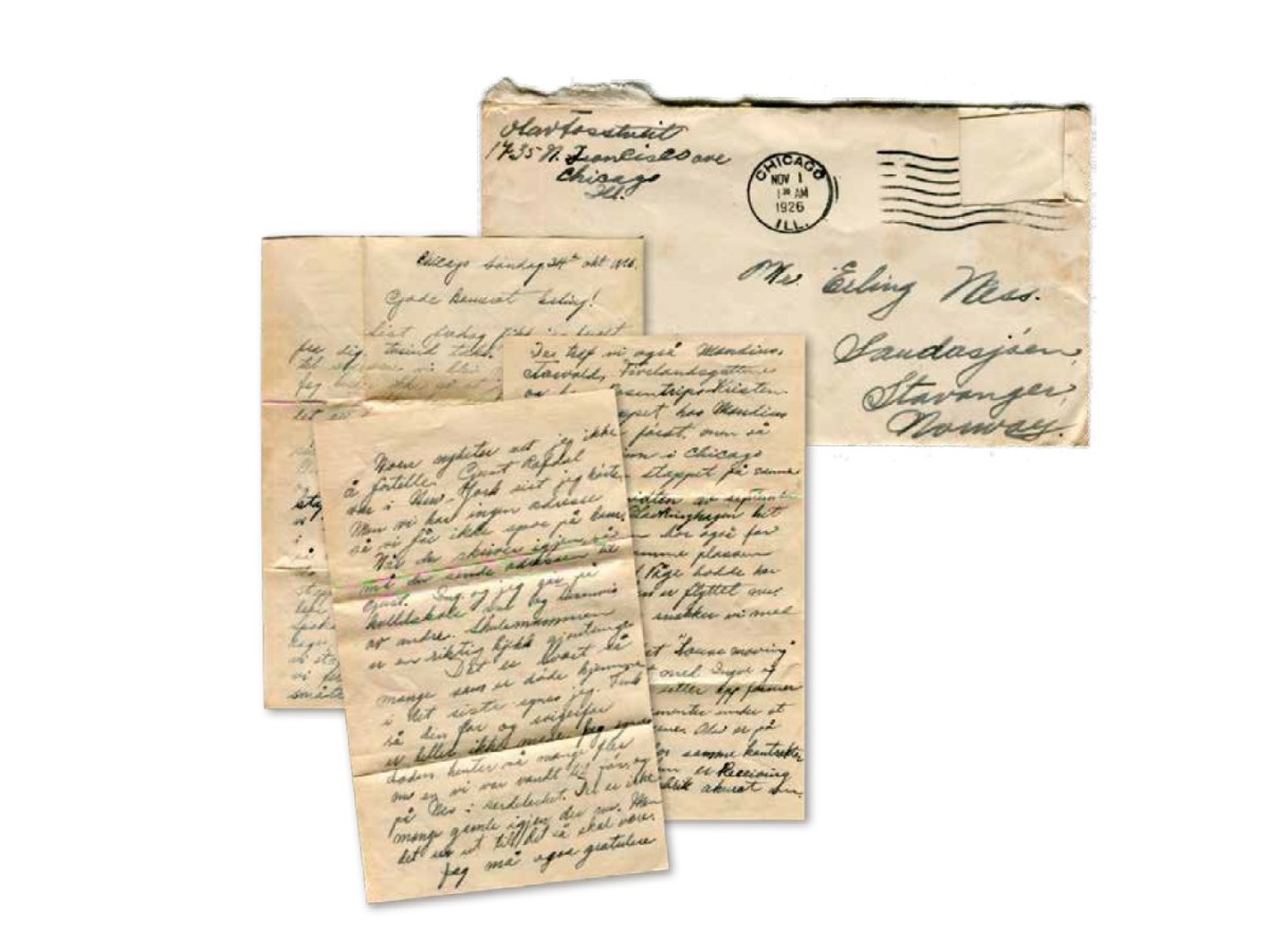 Sogelaget vil sjå amerikabreva&nbsp;dine!